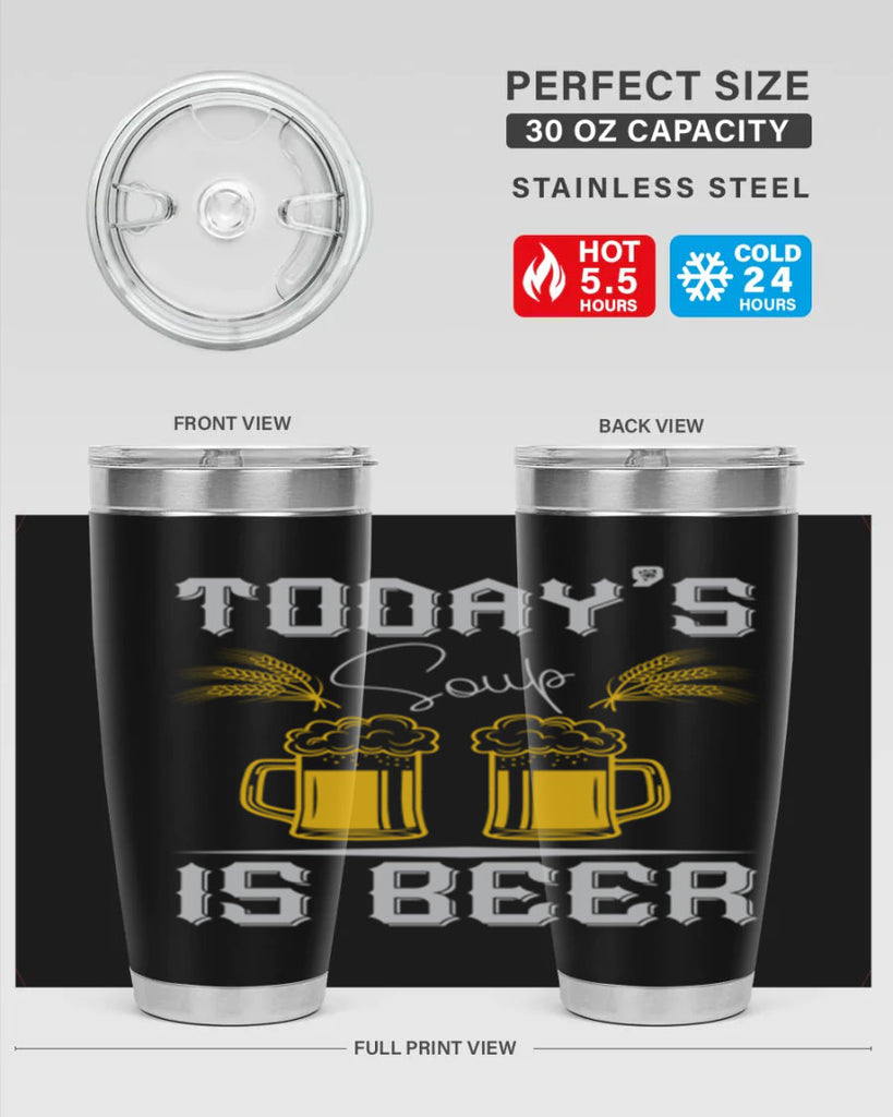 today’s soup is beer 4#- beer- Tumbler