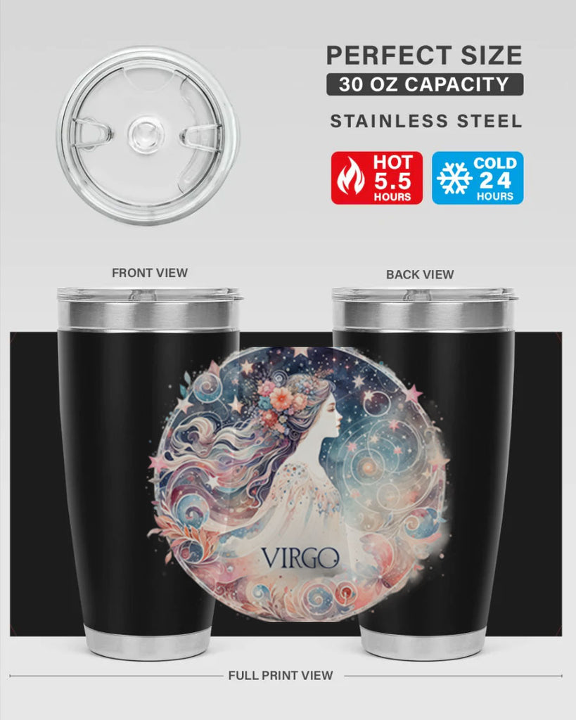 virgo 545#- zodiac- Tumbler