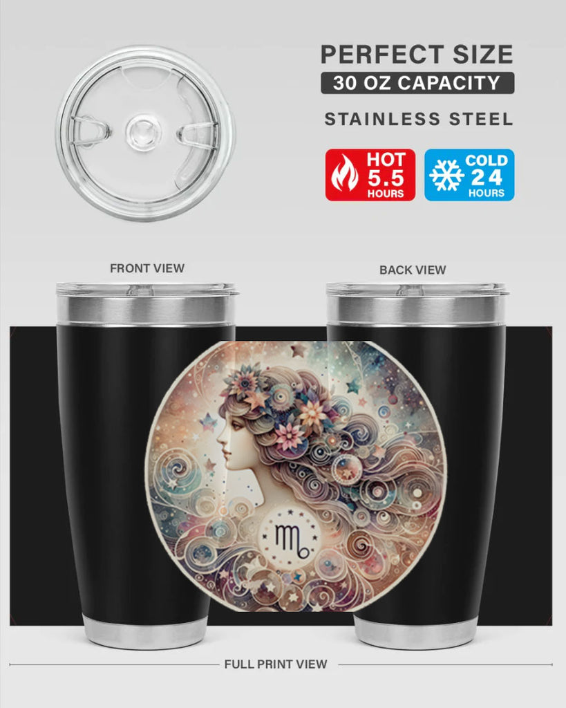 virgo 556#- zodiac- Tumbler