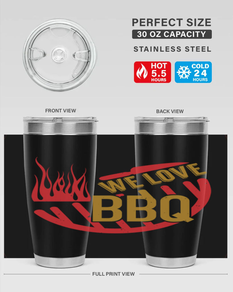 we love bbq 7#- bbq- Tumbler