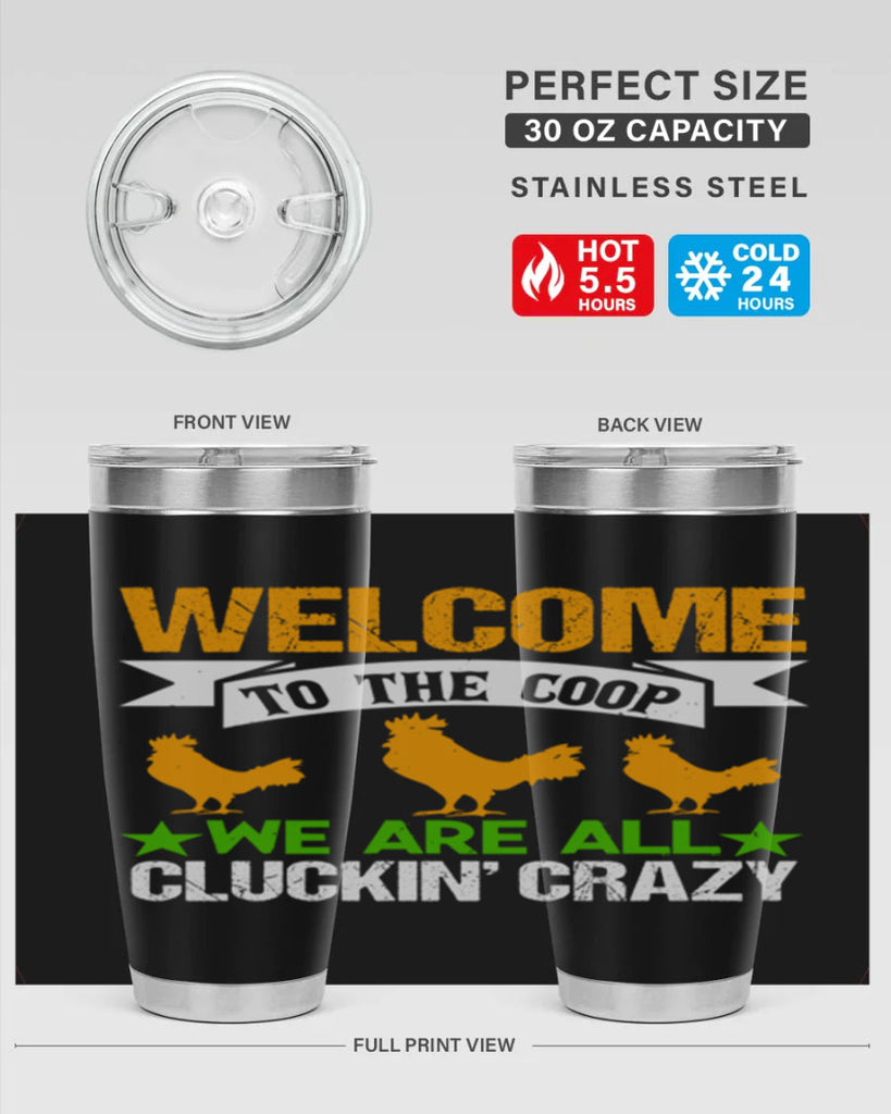 welcome to the coop 29#- farming and gardening- Tumbler