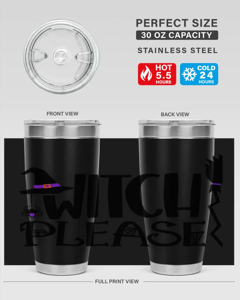 witch please 8#- halloween- Tumbler