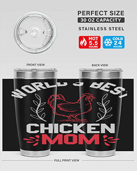 world’s best chicken mom Style 1#- chicken- Tumbler