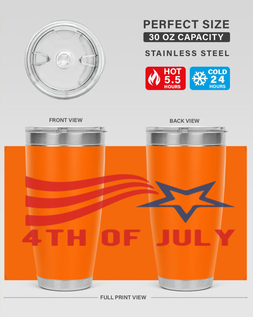 4th of July design Style 66#- Fourt Of July- Tumbler