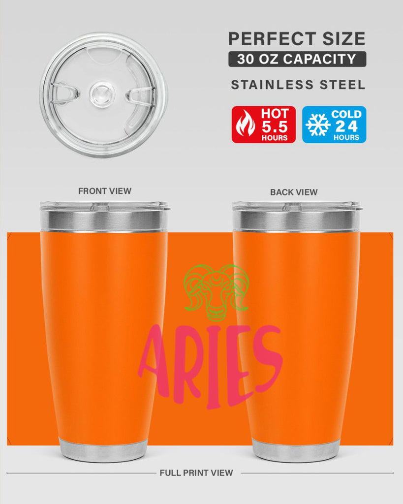 Aries 101#- zodiac- Tumbler