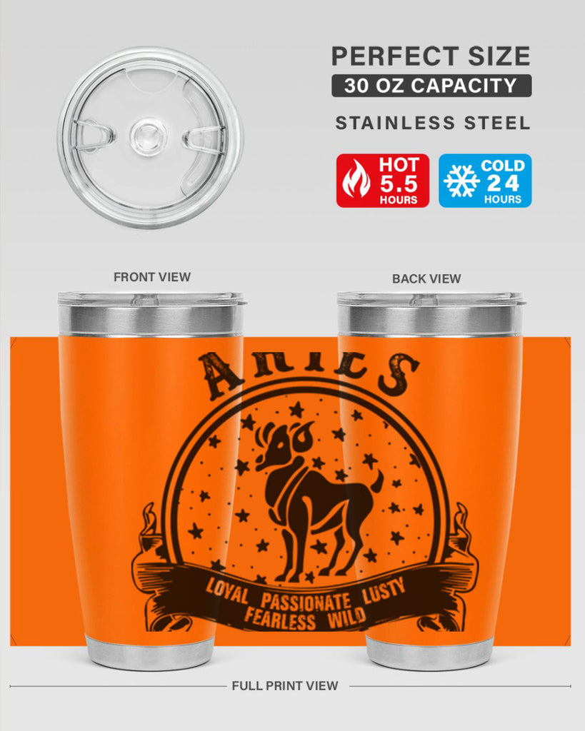 Aries 1#- zodiac- Tumbler