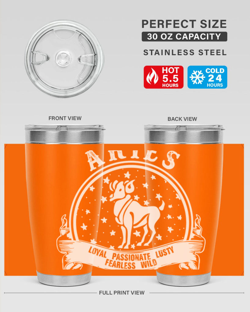 Aries 2#- zodiac- Tumbler