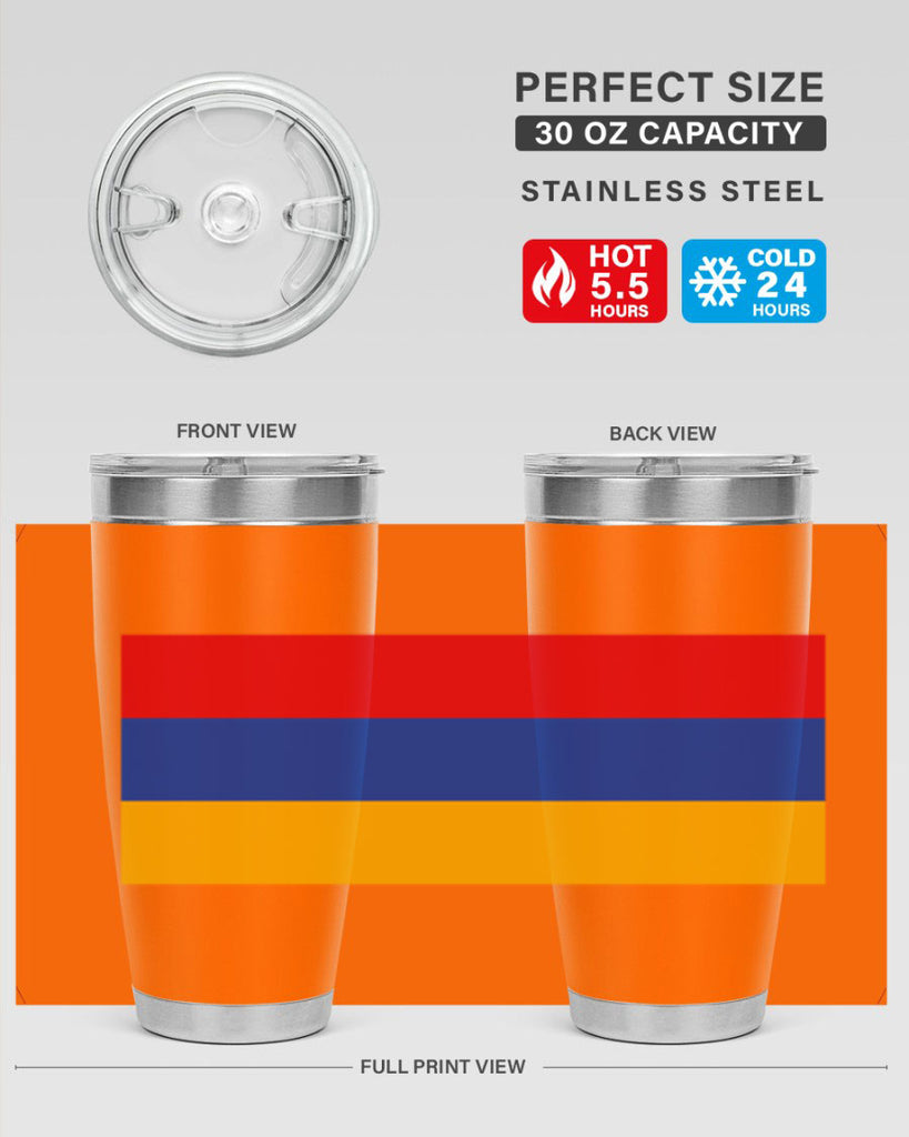 Armenia 190#- world flags- Tumbler
