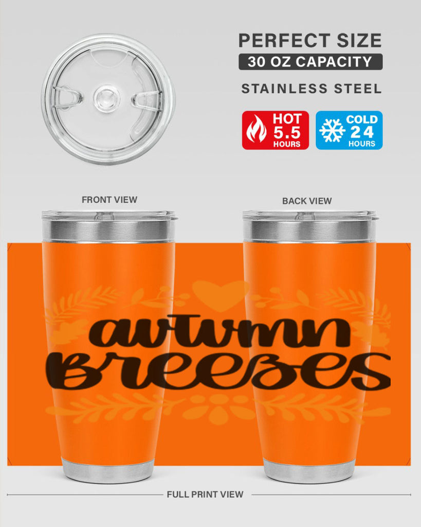 Autumn Breezes 474#- fall- Tumbler