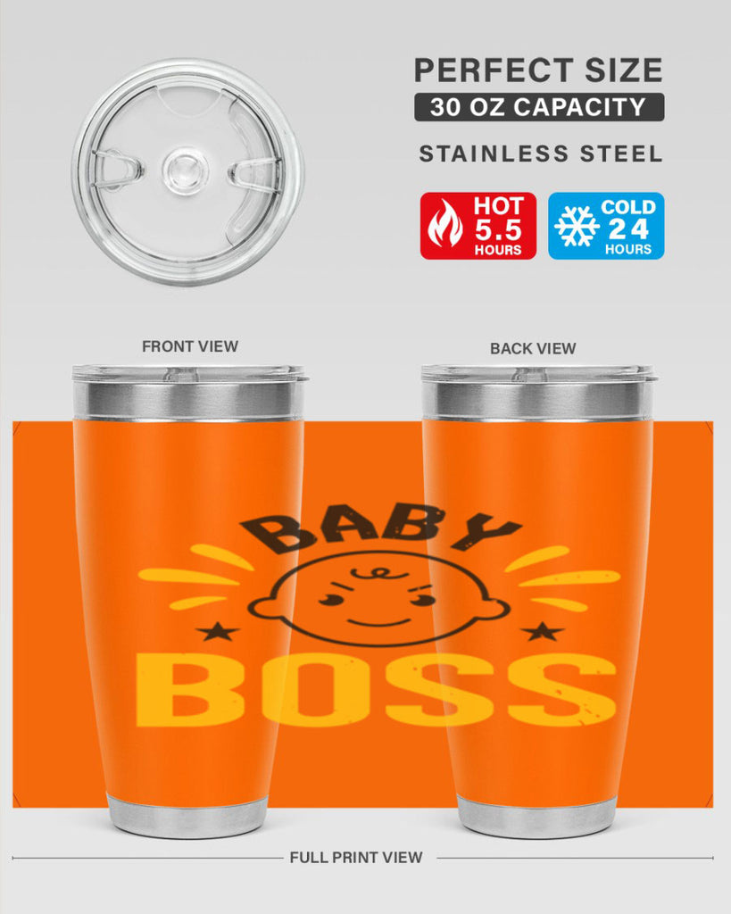 Baby Boss Style 6#- baby shower- tumbler
