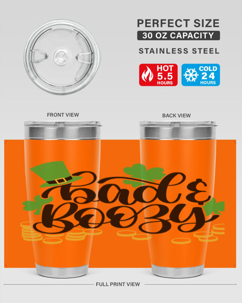 Bad Boozy Style 106#- St Patricks Day- Tumbler
