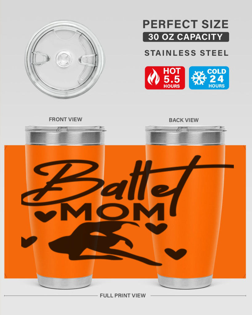 Ballet Mom 10#- ballet- Tumbler