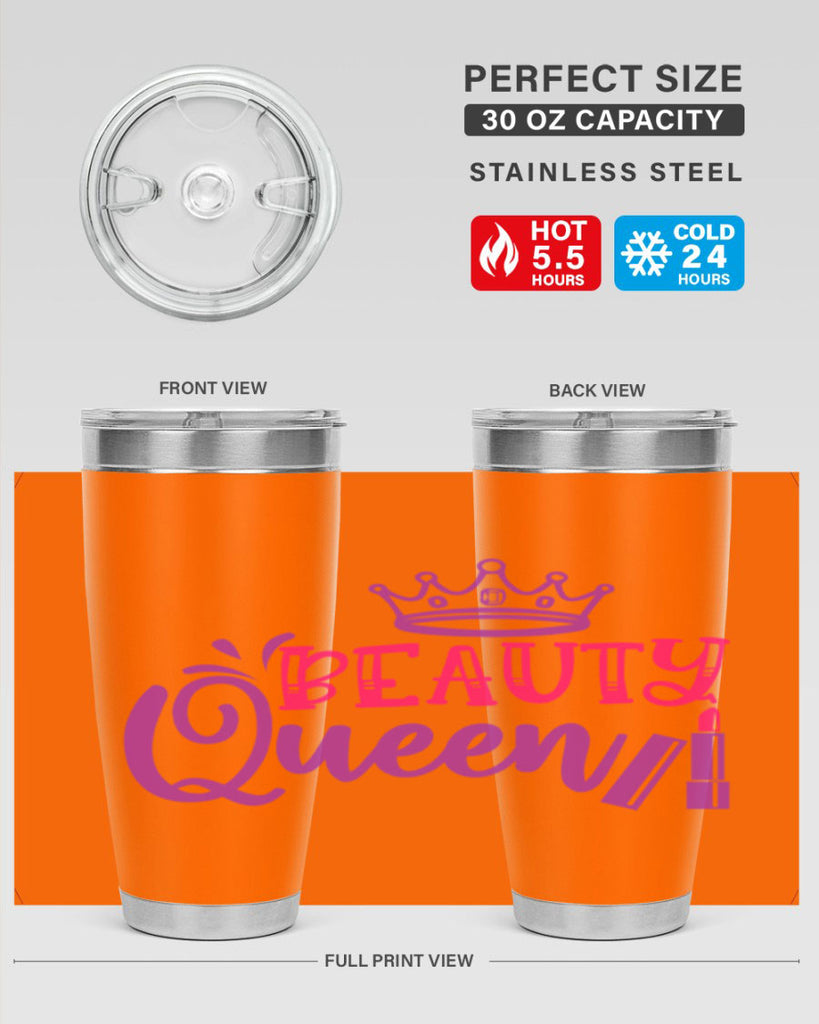Beauty Queen Style 250#- make up- Tumbler
