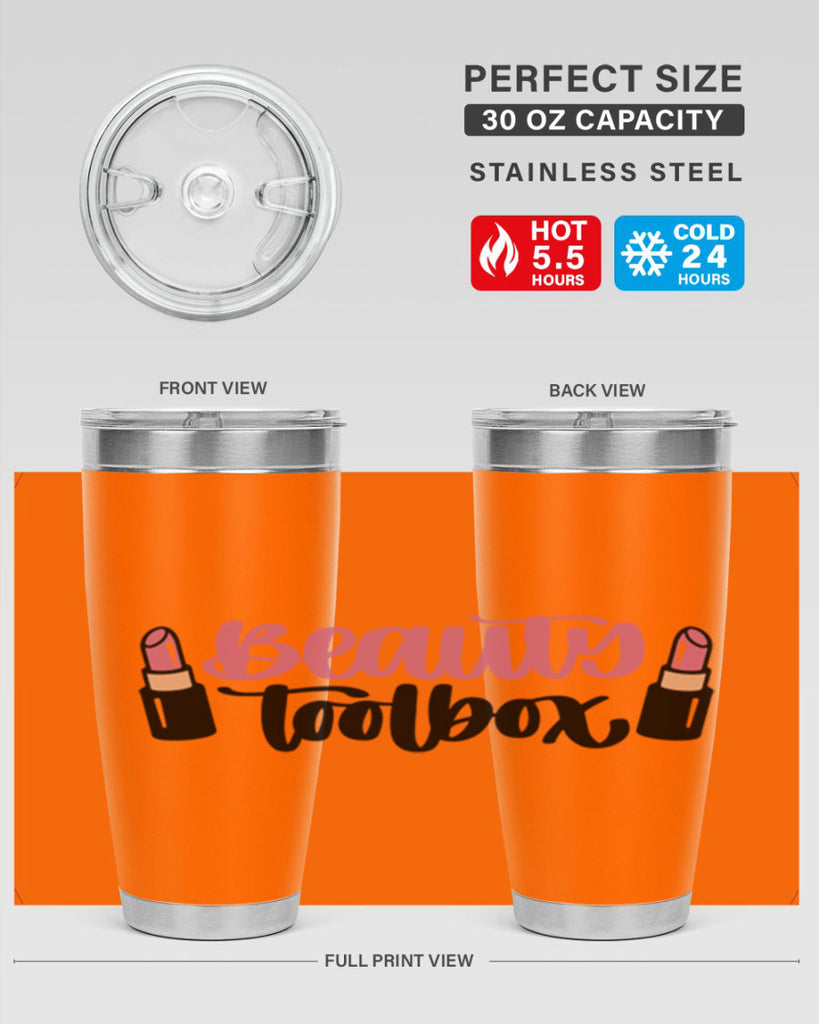Beauty Toolbox Style 134#- make up- Tumbler