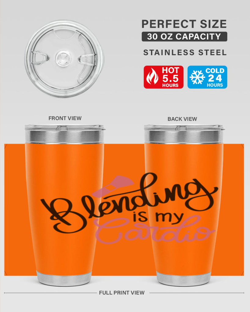 Blending is my Cardio Style 129#- make up- Tumbler