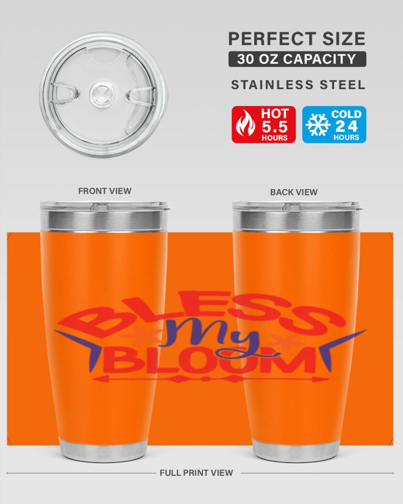 Bless My Bloom 38#- spring- Tumbler