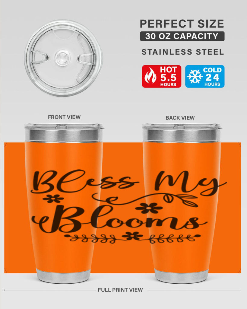 Bless My Blooms 45#- spring- Tumbler