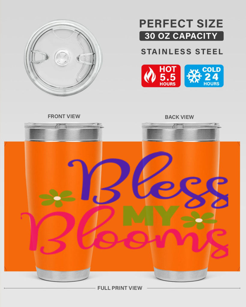 Bless My Blooms 46#- spring- Tumbler