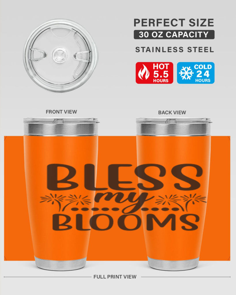 Bless my blooms 39#- spring- Tumbler