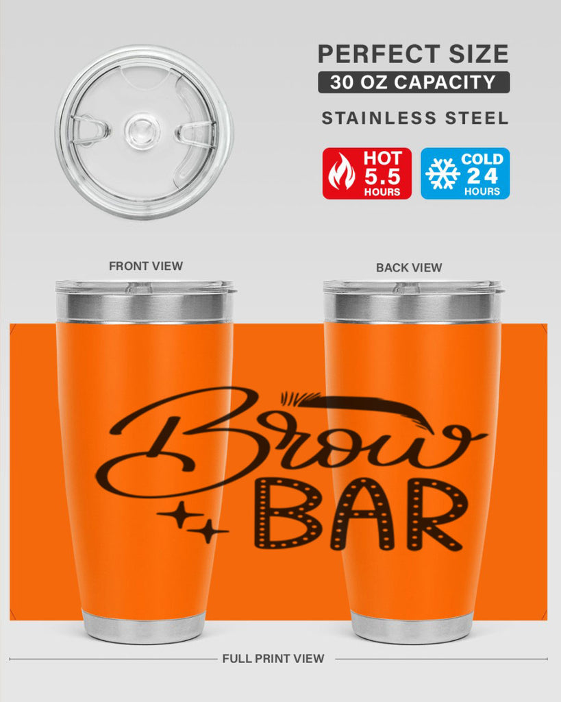 Brow Bar Style 125#- make up- Tumbler
