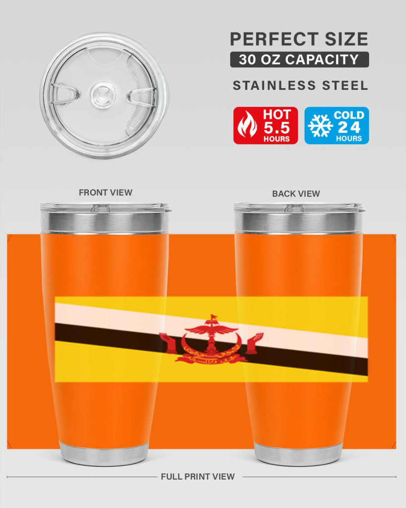 Brunei 173#- world flags- Tumbler