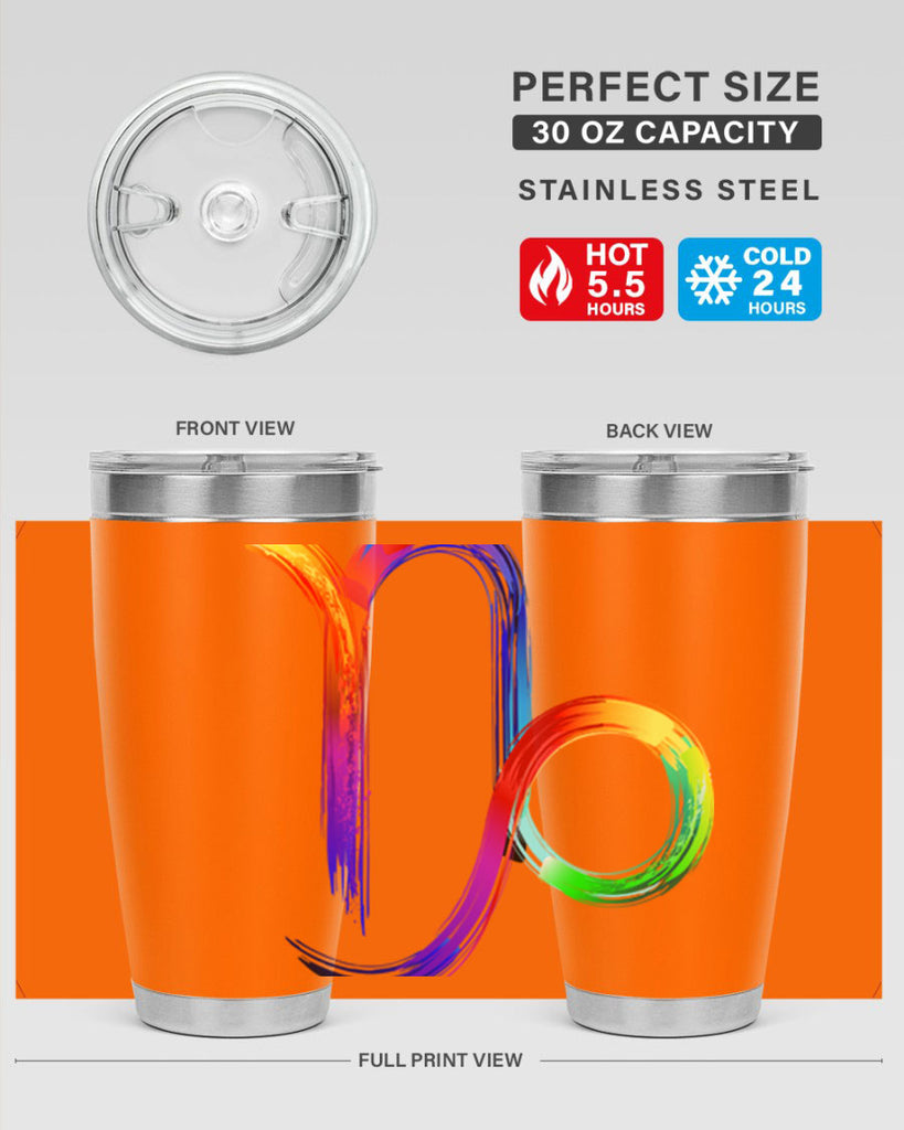 Capricorn 187#- zodiac- Tumbler