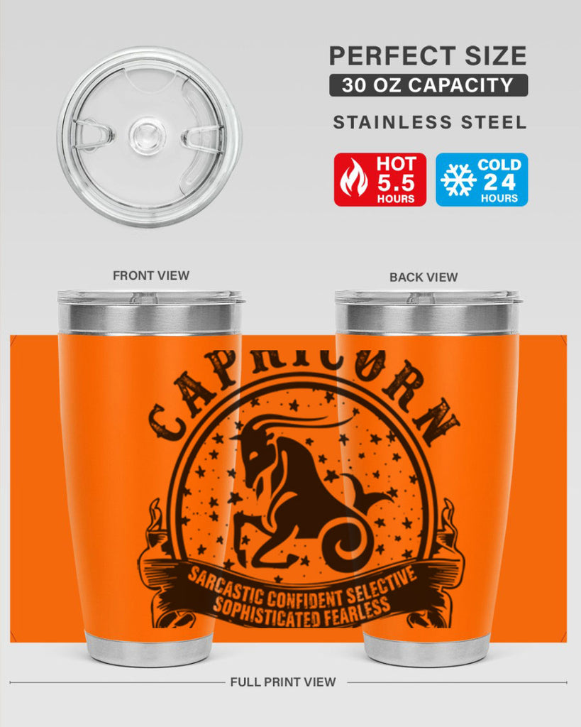 Capricorn 38#- zodiac- Tumbler