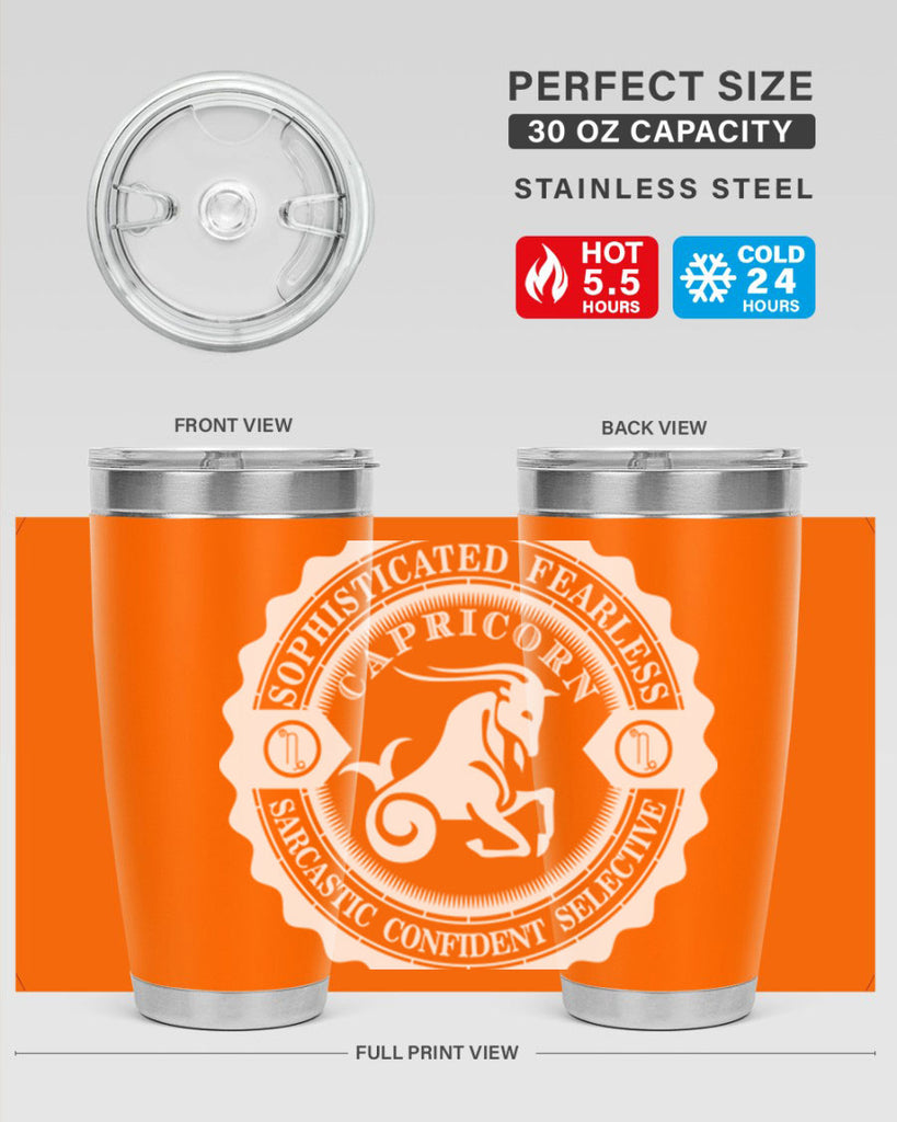 Capricorn 41#- zodiac- Tumbler