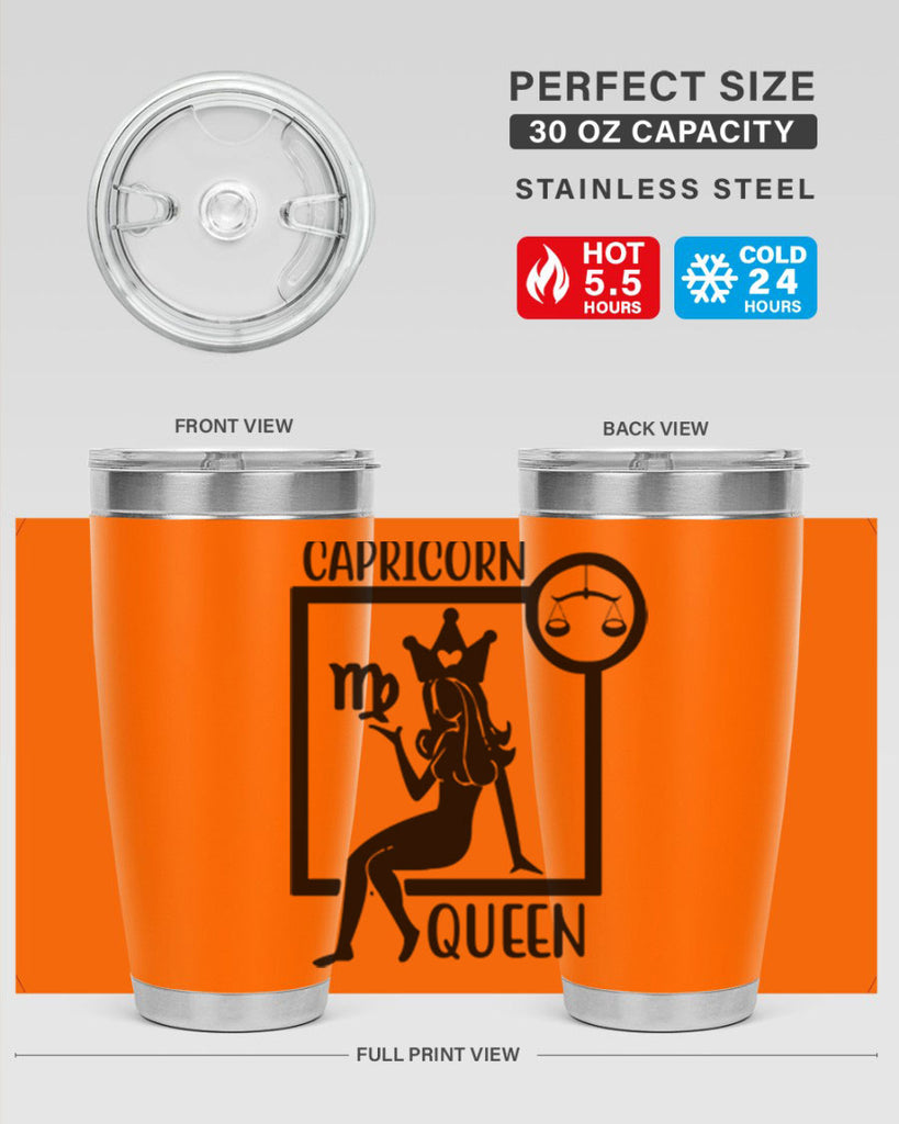 Capricorn queen 194#- zodiac- Tumbler
