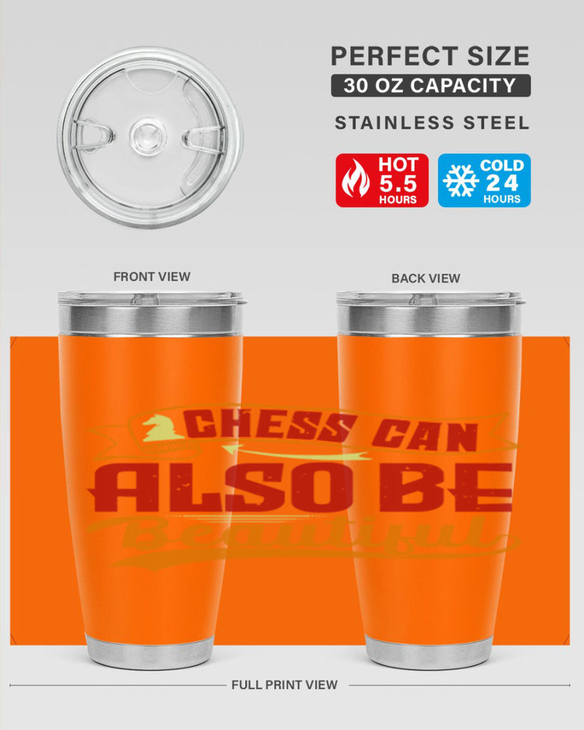 Chess can also be beautiful 28#- chess- Tumbler