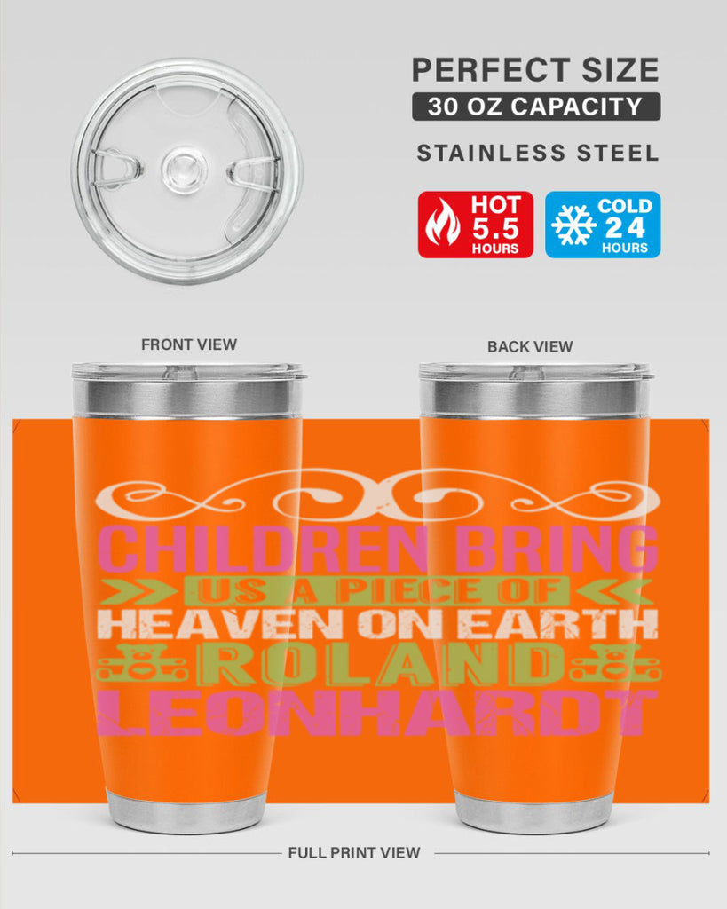 Children bring us a piece of Heaven Style 284#- baby- tumbler