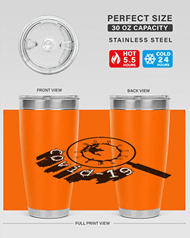 Covid Style 57#- corona virus- Tumbler