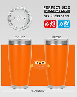 Cute Owl A TurtleRabbit 2#- owl- Tumblers