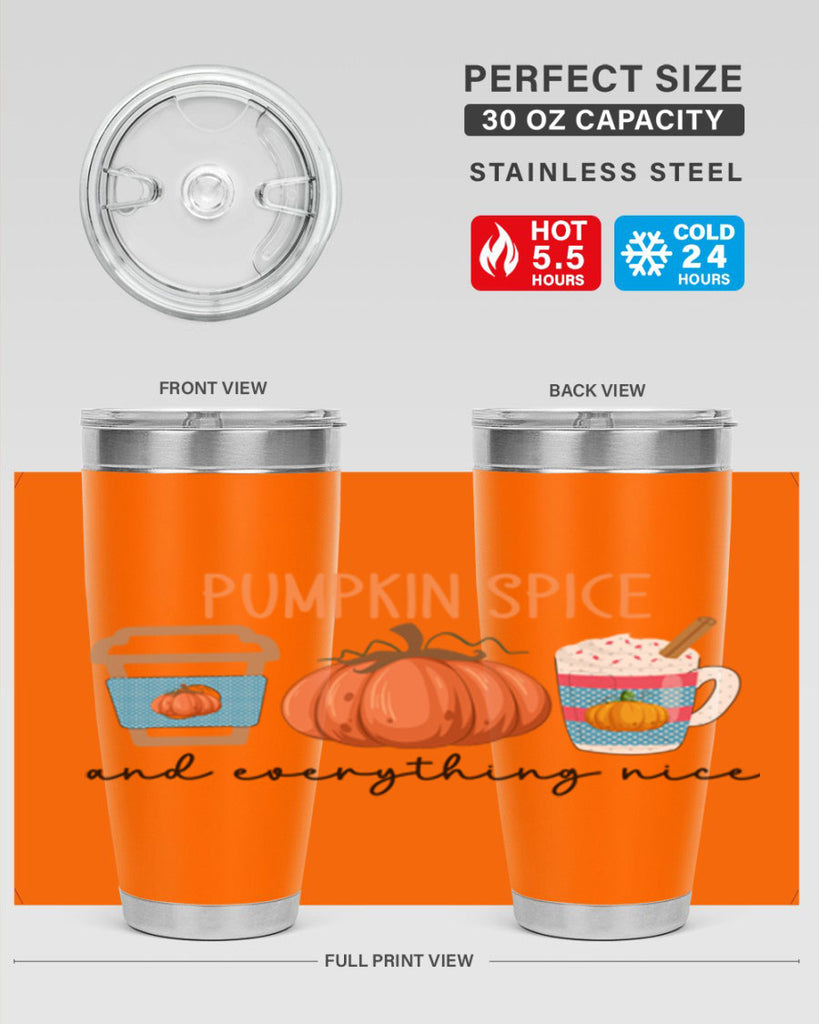 Fall Pumpkin Spice 127#- fall- Tumbler