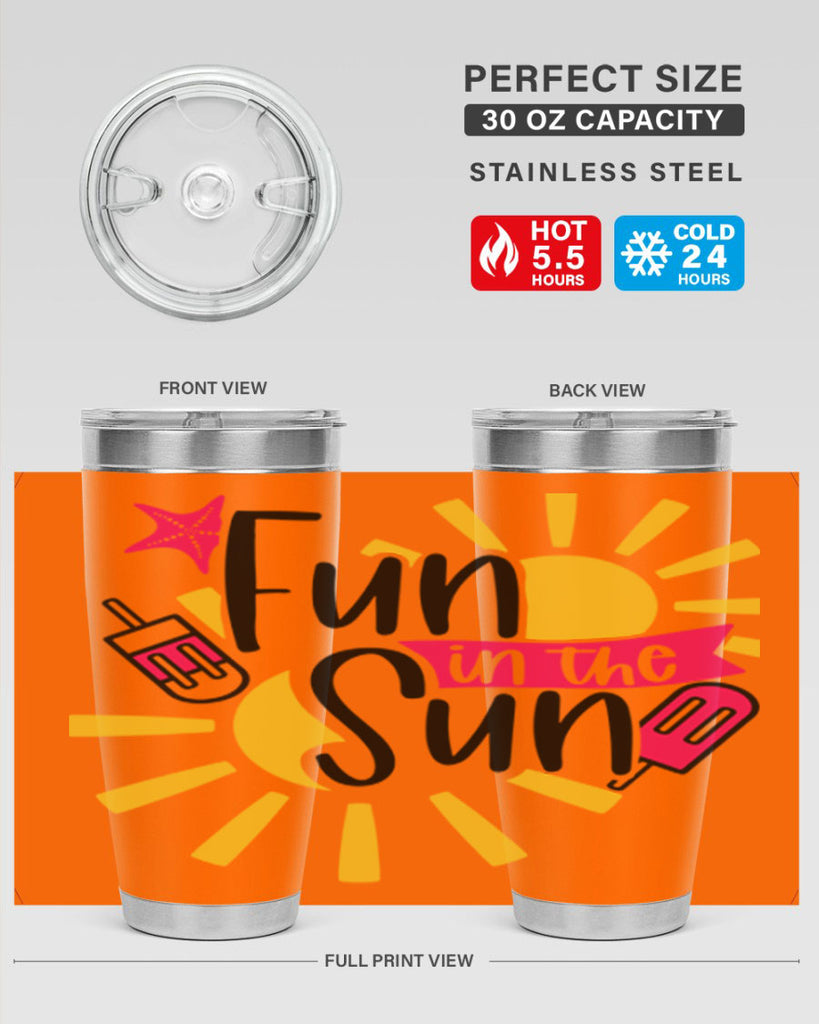 Fun In The Sun Style 45#- summer- Tumbler