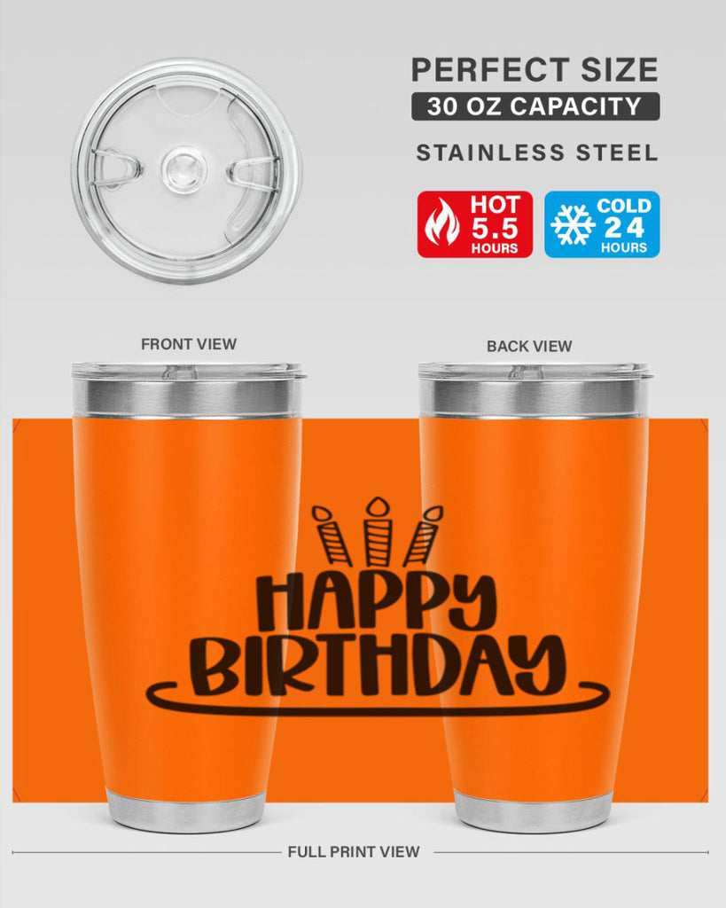 Happy Birthday Style 1#- birthday- tumbler