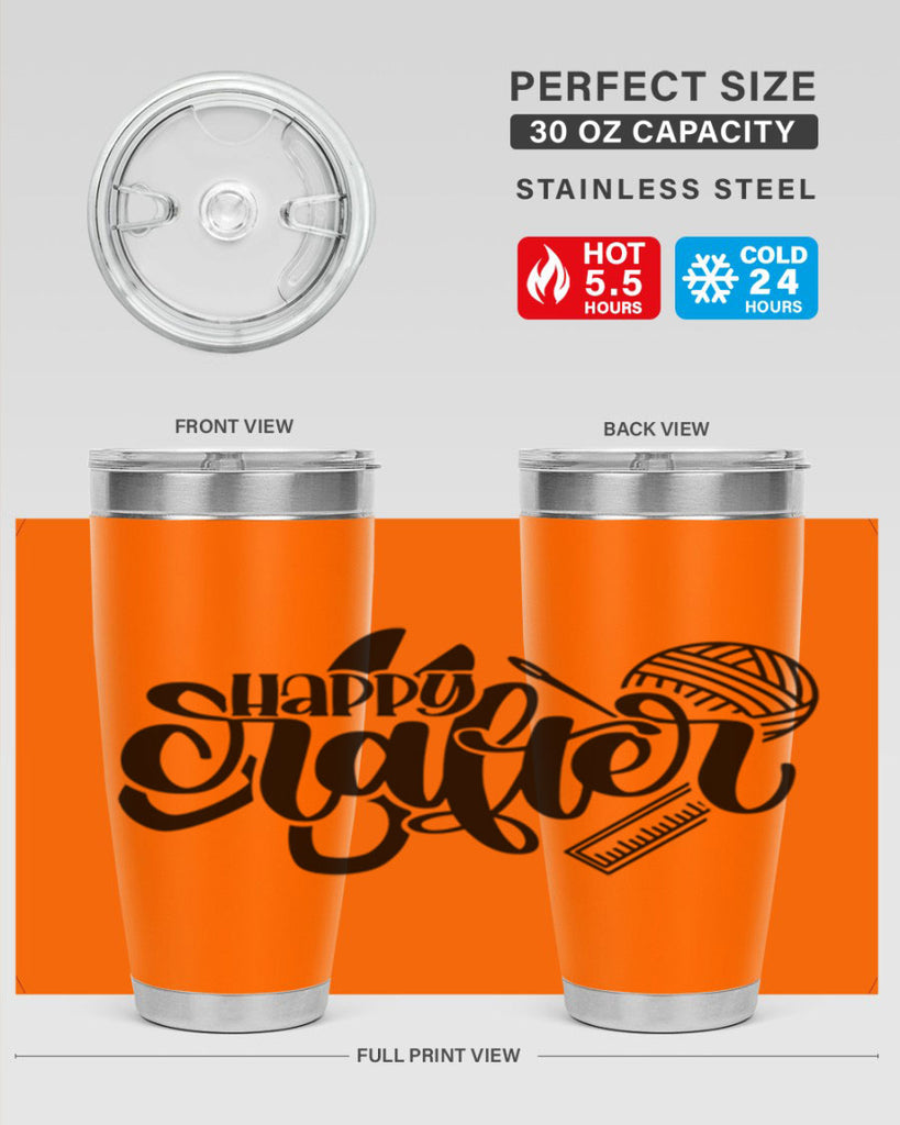 Happy Craften 24#- crafting- Tumbler