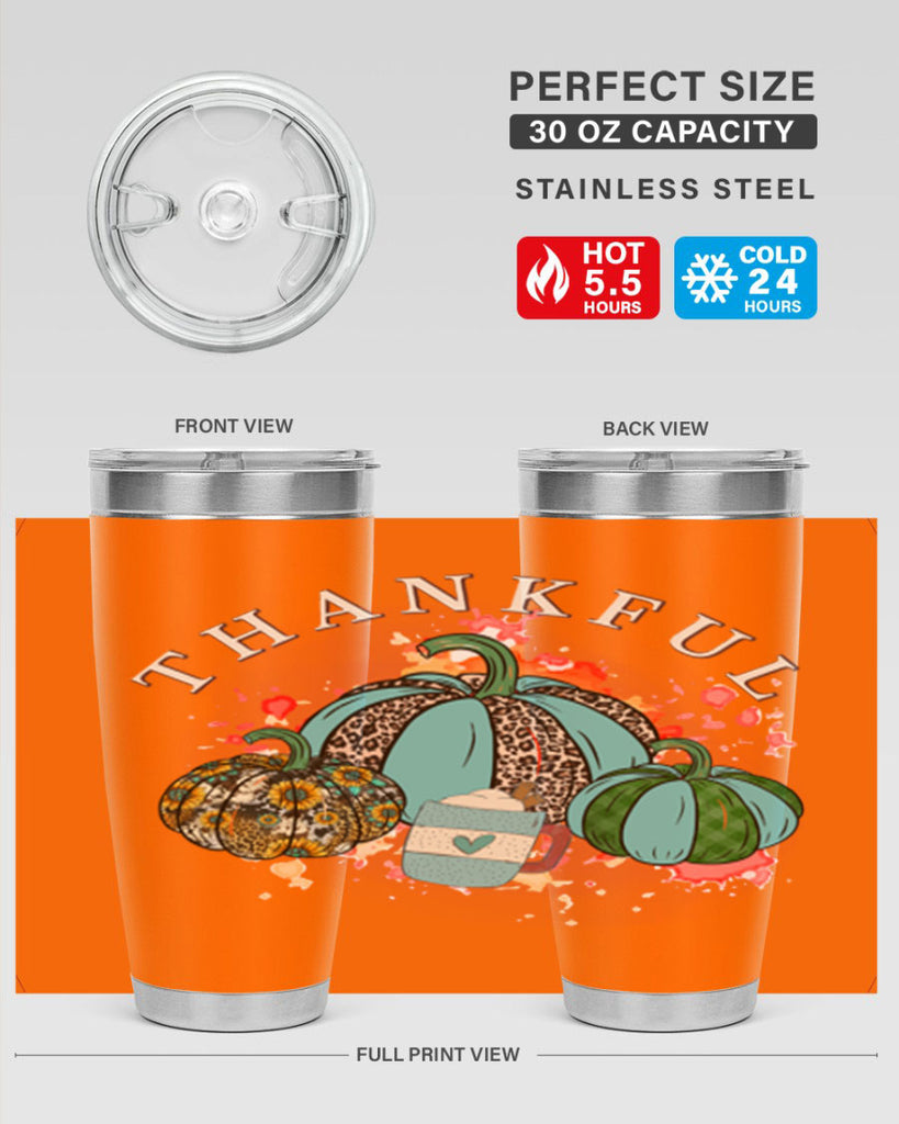 Happy Thanksgiving 247#- fall- Tumbler