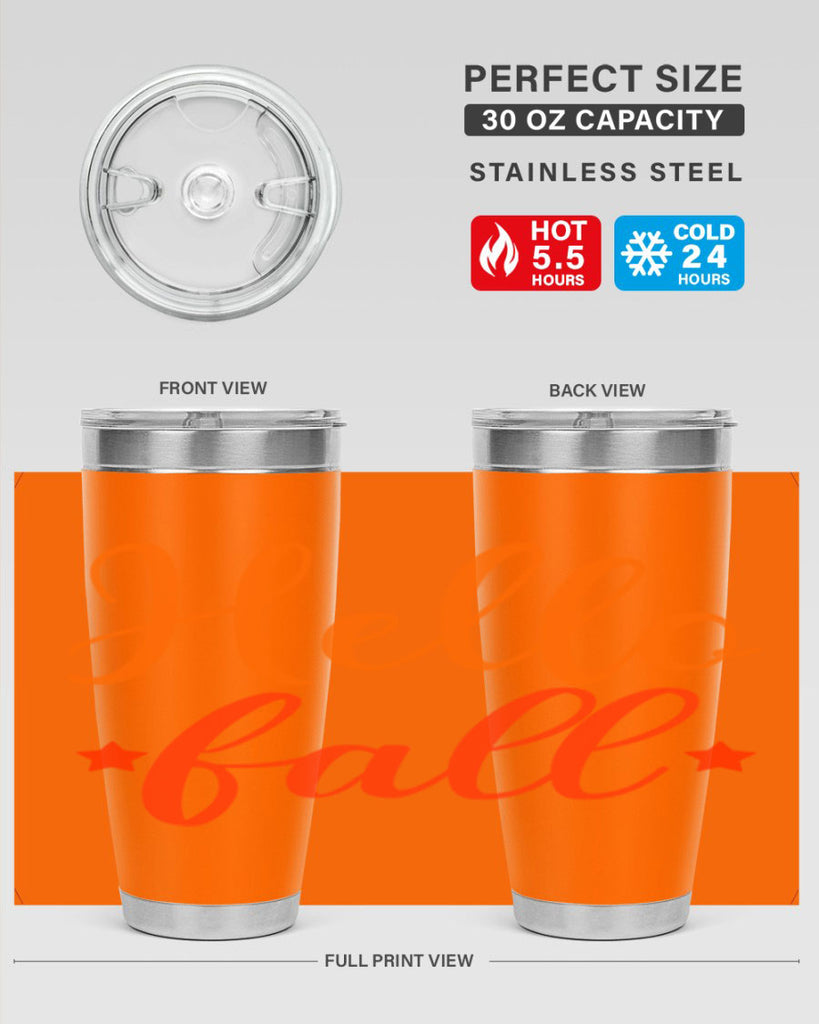 Hello Fall Design 278#- fall- Tumbler
