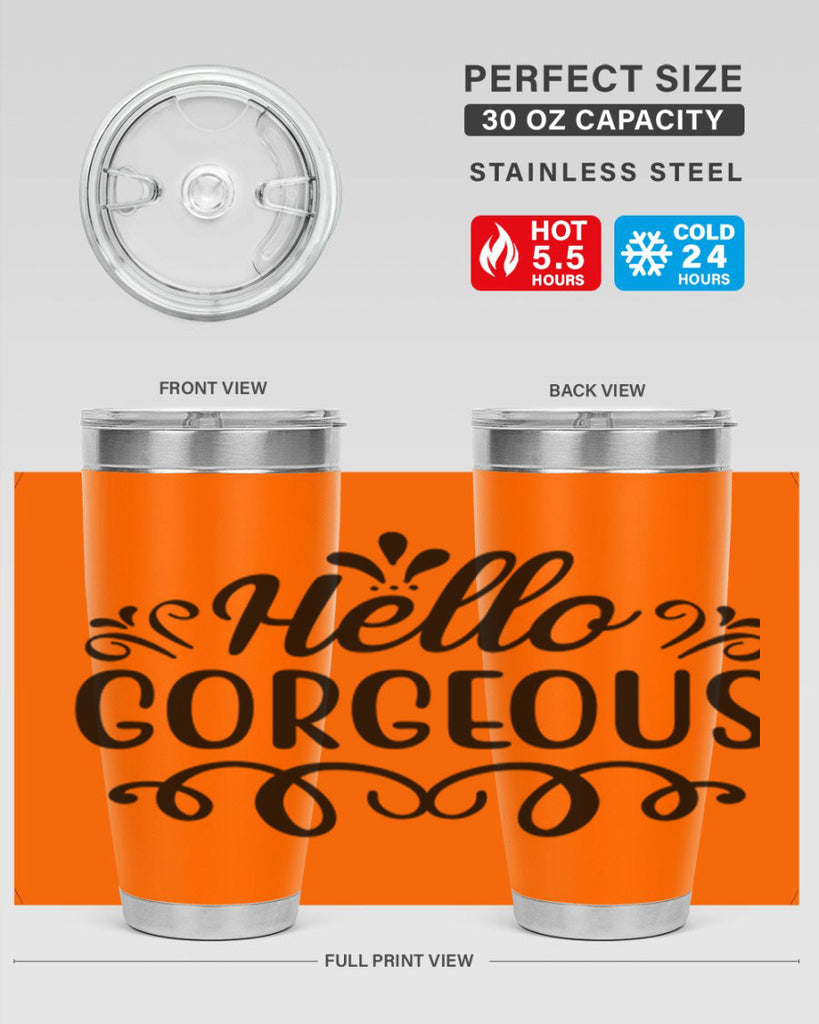 Hello Gorgeous 103#- fashion- Cotton Tank