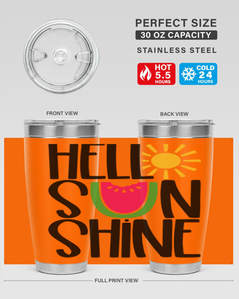 Hello Sunshine Style 37#- summer- Tumbler