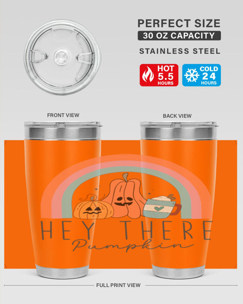 Hey There Pumpkin 309#- fall- Tumbler
