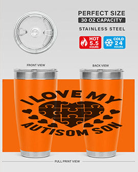 I love my Style 45#- autism- Tumbler
