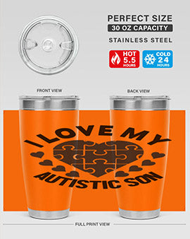 I love my Style 46#- autism- Tumbler