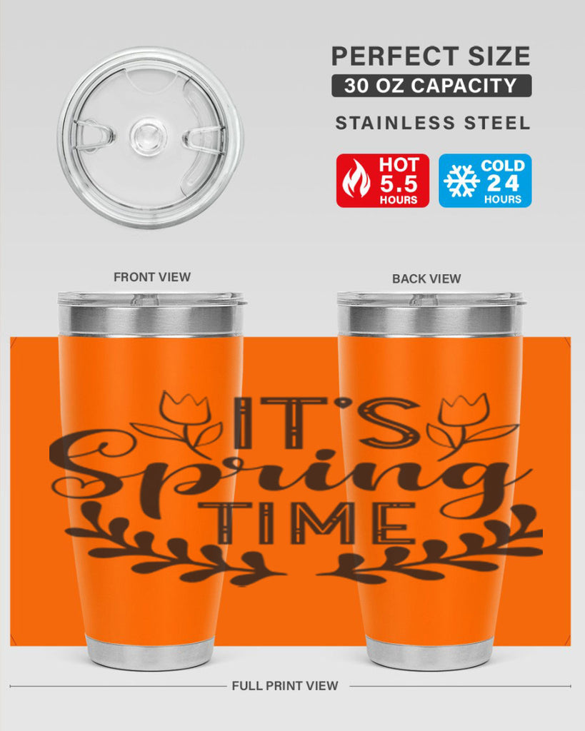 It's spring time281#- spring- Tumbler