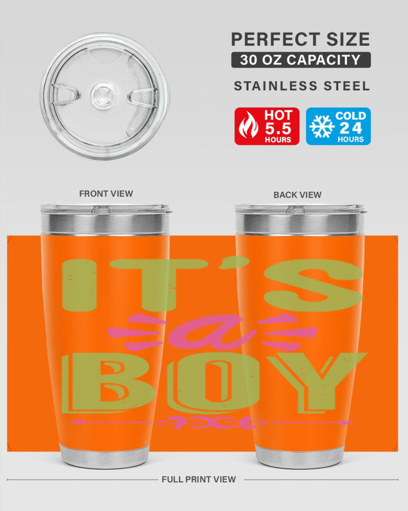 Its A Boy Style 187#- baby- tumbler