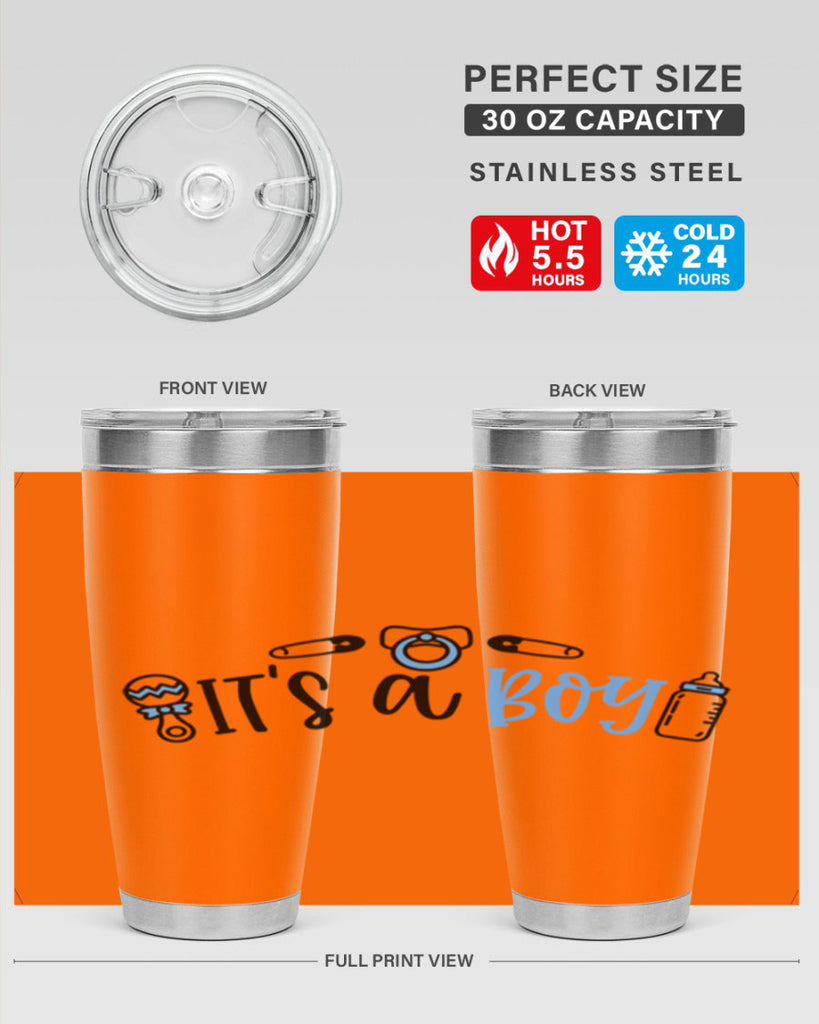 Its A Boy Style 80#- baby- tumbler