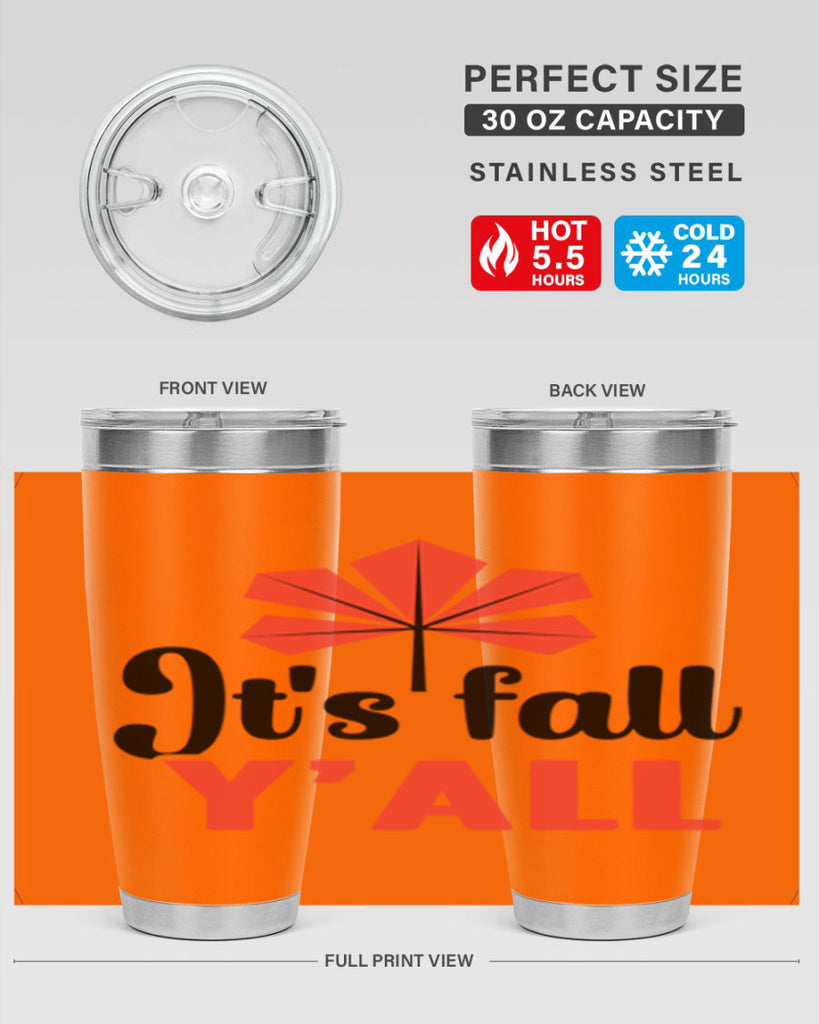 Its fall yall 373#- fall- Tumbler