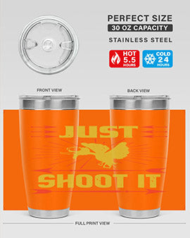 Just shoot it Style 32#- duck- Tumbler