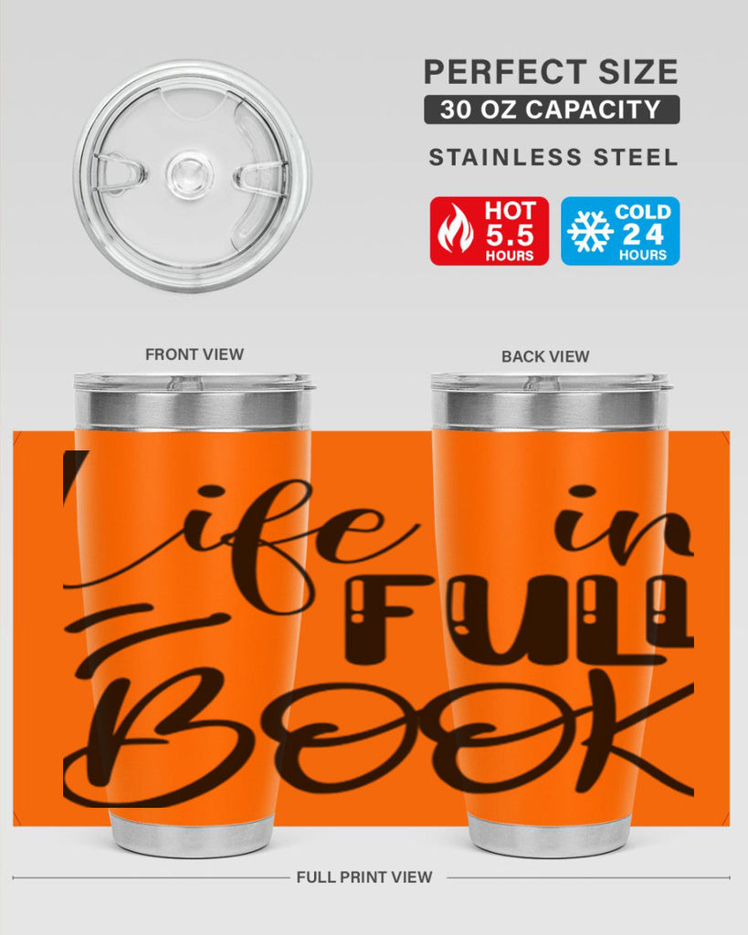 LIFE in FULL BOOK  300#- spring- Tumbler
